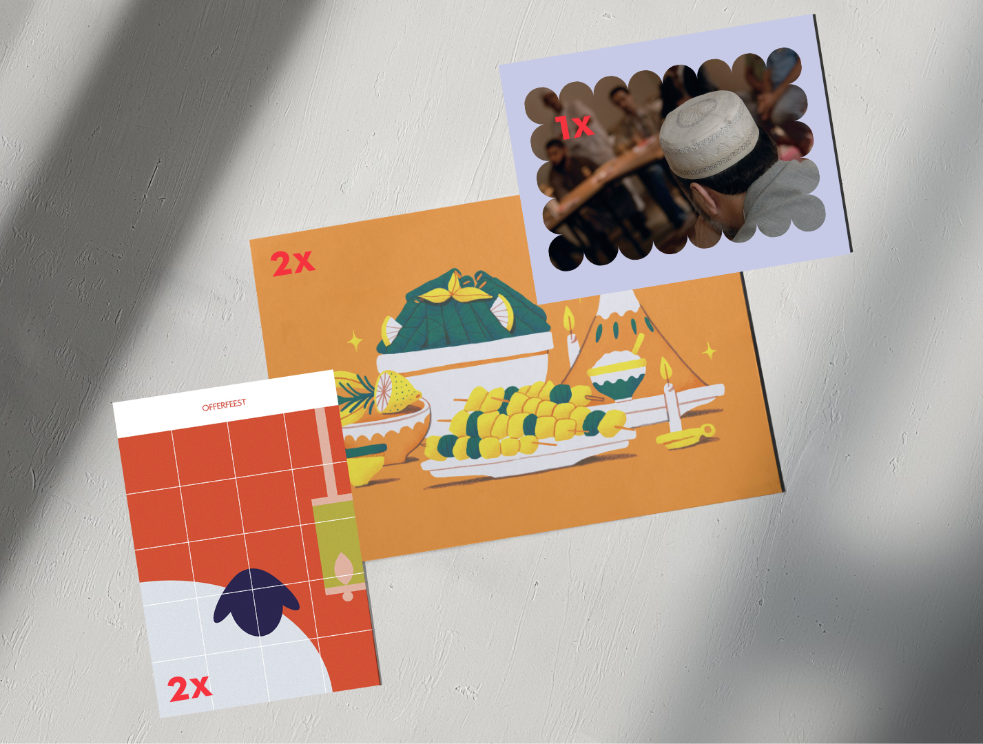 5 wenskaarten Eid al-Adha (Offerfeest)